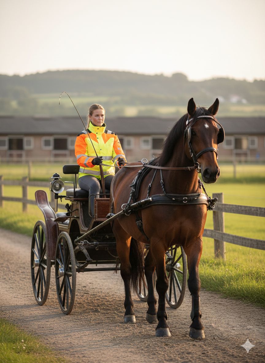 Kontrast plus Pilotenjacke , Reitjacke, Warnschutzjacke, Sicherheitsjacke – Bild 2